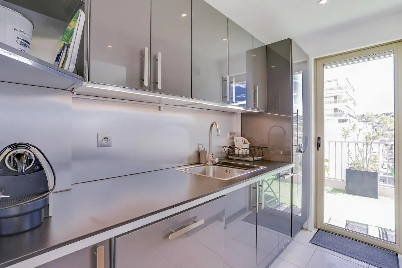 Immogroom - Apartment With Terrace - Ac - Parking Cannes 0*,