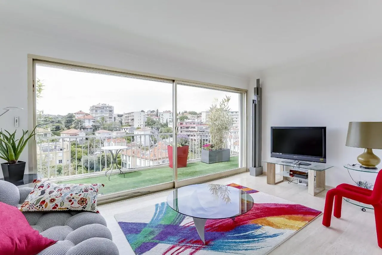 Immogroom - Apartment With Terrace - Ac - Parking Cannes