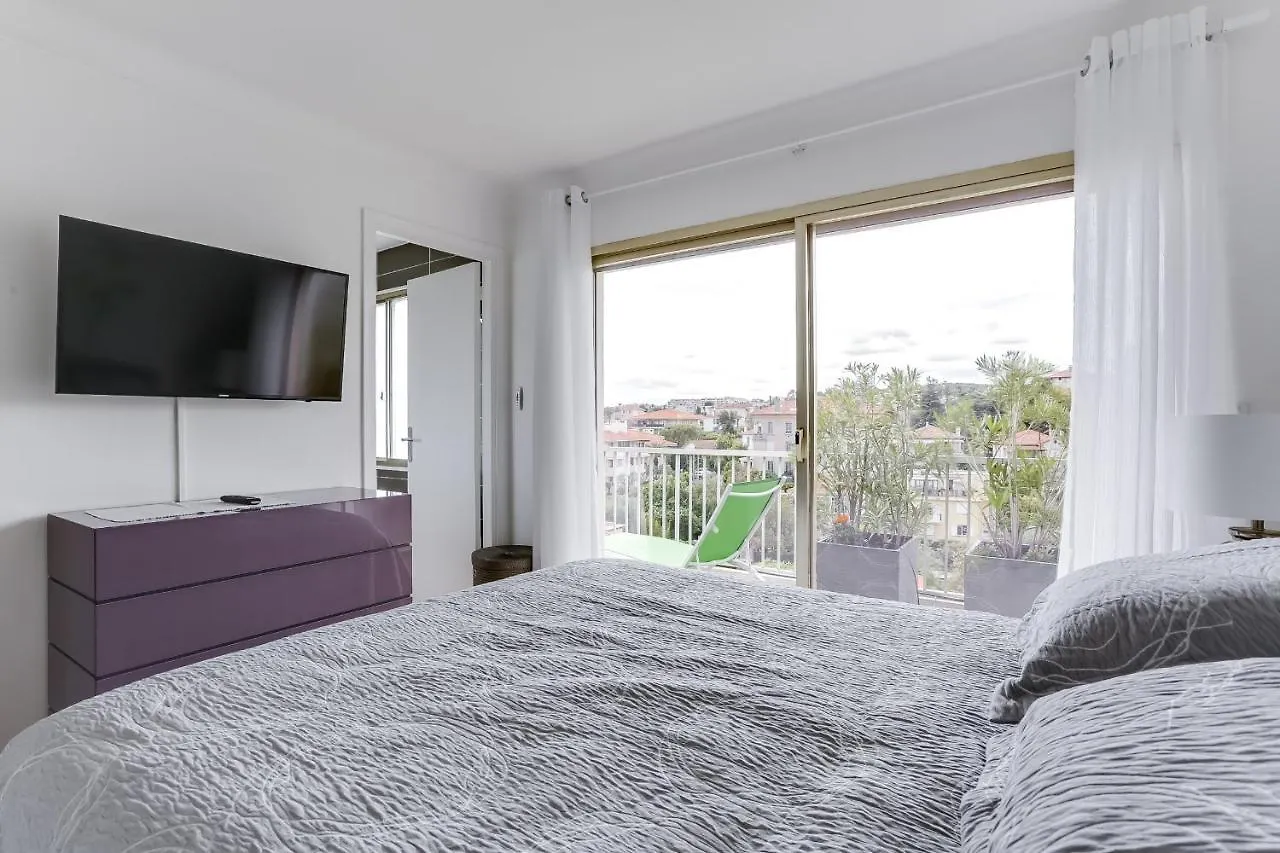 Immogroom - Apartment With Terrace - Ac - Parking Cannes France