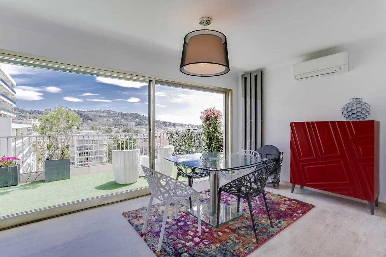 Immogroom - Apartment With Terrace - Ac - Parking Cannes France